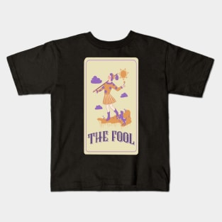 The Fool Tarot Kids T-Shirt